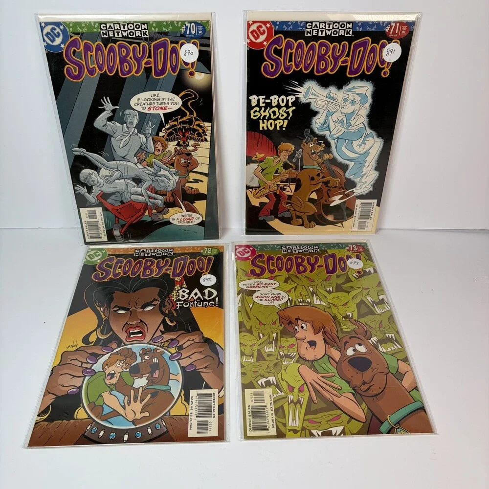 Scooby-Doo DC Comics Cartoon Network Lot #26, 58, 66, 69-74 - 9 Comic Books